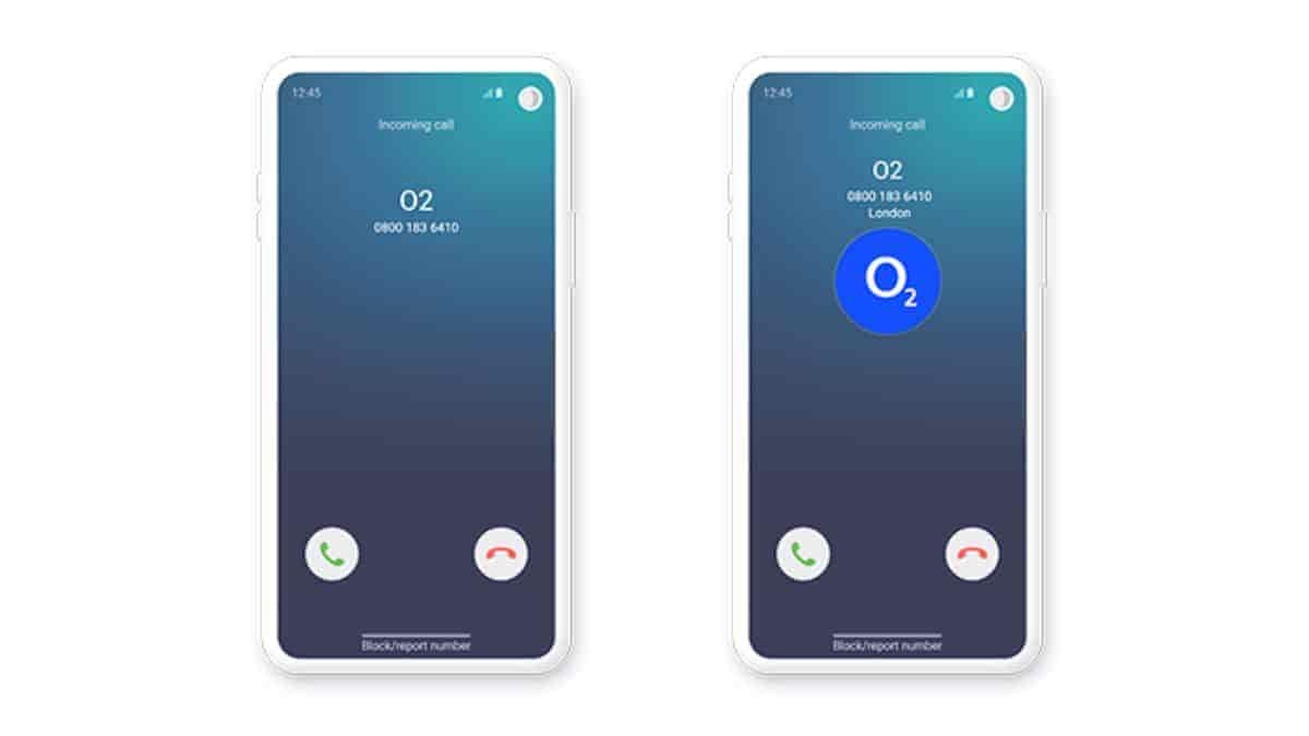An example of BRAND ID on phone screen