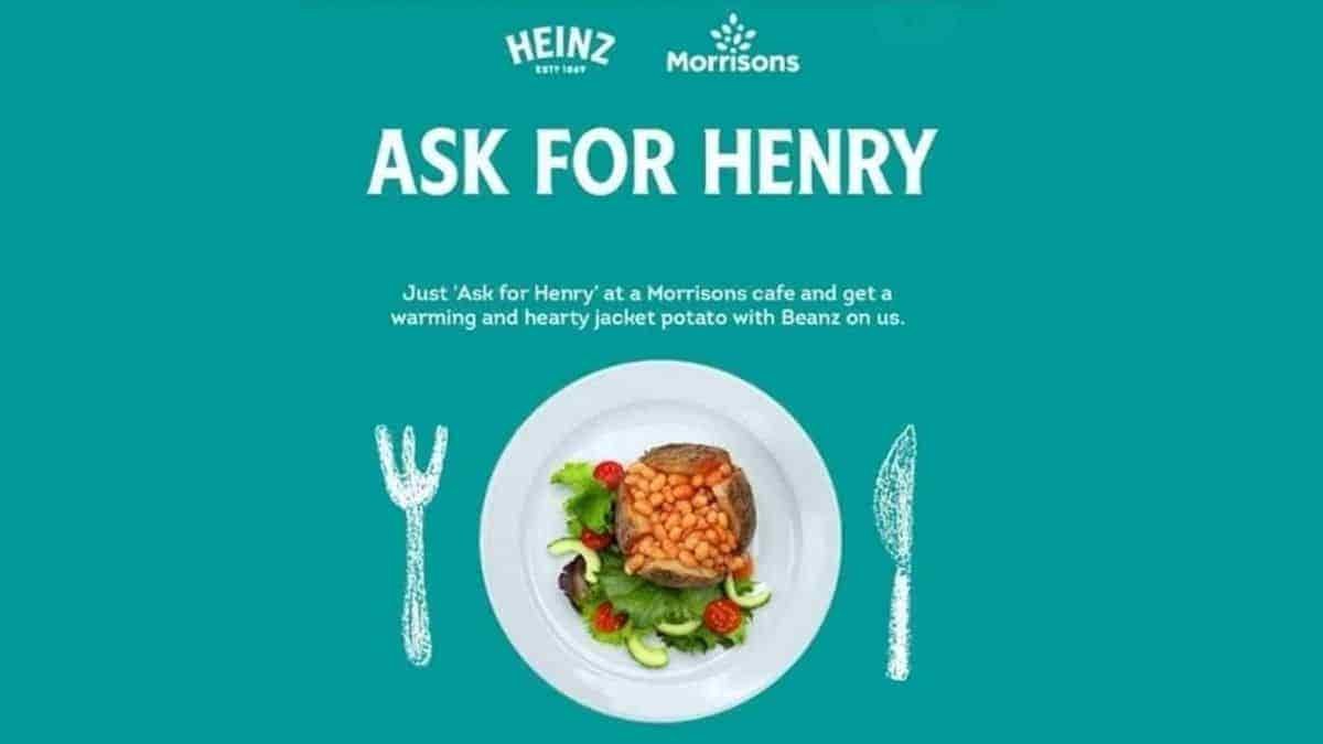 free jacket potato at Morrisons